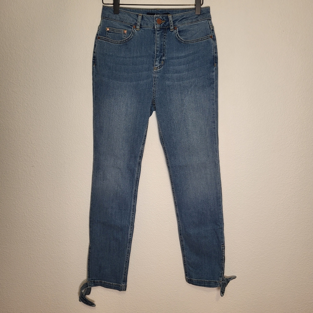 Boden The Denbigh Jean with Ankle Ties for Tall Women size 4L